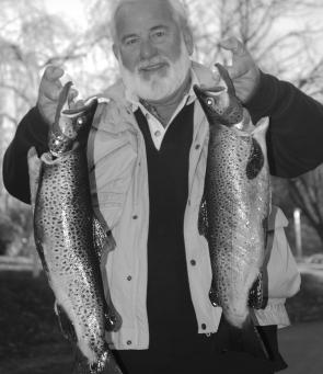 Ross Hunter is not only a great saltwater charter boat operator but also a keen fly fisherman. Here are two fish he decided to keep for the table.